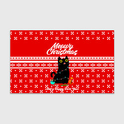 Бумага для упаковки MEOW CHRISTMAS, цвет: 3D-принт