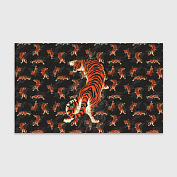 Бумага для упаковки Тигр-хищник, цвет: 3D-принт