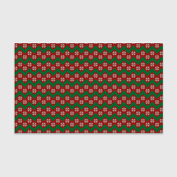 Бумага для упаковки Knitted Snowflake Pattern, цвет: 3D-принт