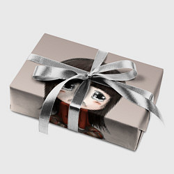 Бумага для упаковки Грустная девочка хнычет, цвет: 3D-принт — фото 2