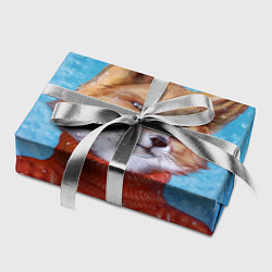 Бумага для упаковки НОВОГОДНИЙ ЛИС CHRISTMAS FOX, цвет: 3D-принт — фото 2