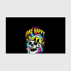 Бумага для упаковки Fake Happy Фальшивое счастье, цвет: 3D-принт