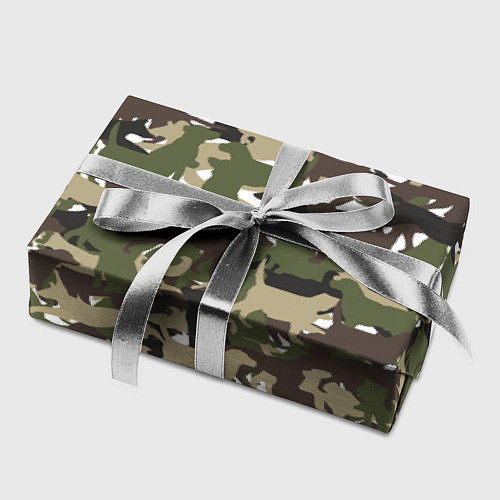 Бумага для упаковки Камуфляж из Собак Camouflage / 3D-принт – фото 2