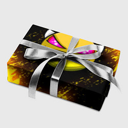 Бумага для упаковки Geometry Dash желтый смайл, цвет: 3D-принт — фото 2