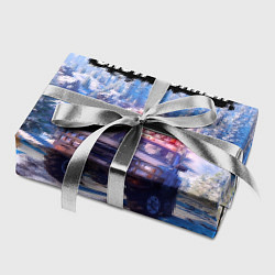 Бумага для упаковки SnowRunner Гонки по бездорожью, цвет: 3D-принт — фото 2