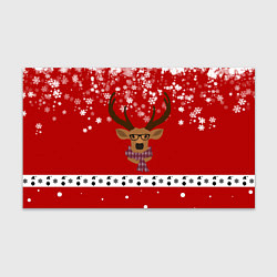 Бумага для упаковки Олень в снежинках, цвет: 3D-принт