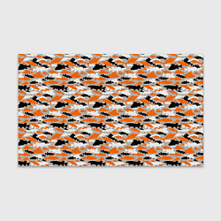 Бумага для упаковки Рыболовный камуфляж из рыб, цвет: 3D-принт