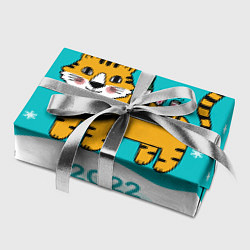 Бумага для упаковки Новогодний стол - тигр, цвет: 3D-принт — фото 2
