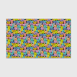 Бумага для упаковки Весёлые Котики, цвет: 3D-принт