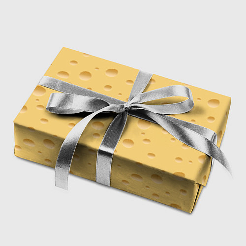 Бумага для упаковки Сыр - Cheese / 3D-принт – фото 2