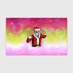 Бумага для упаковки Disco Santa 2022, цвет: 3D-принт