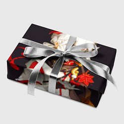 Бумага для упаковки Каэдэхара Кадзуха с листочком в руках Геншин, цвет: 3D-принт — фото 2