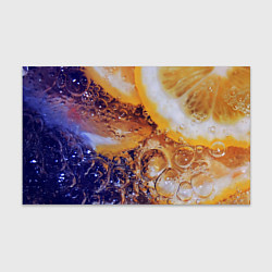 Бумага для упаковки Макро-Апельсинка, цвет: 3D-принт