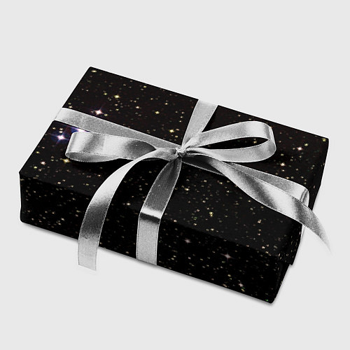 Бумага для упаковки Ночное звездное небо / 3D-принт – фото 2