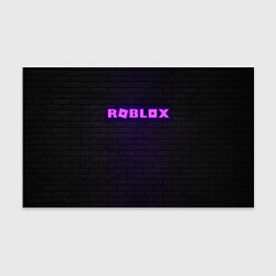 Бумага для упаковки ROBLOX NEON LOGO ИГРА РОБЛОКС, цвет: 3D-принт