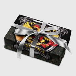 Бумага для упаковки Пивные Войска камуфляж, цвет: 3D-принт — фото 2