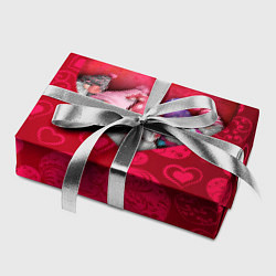 Бумага для упаковки Гномы в красном сердце, цвет: 3D-принт — фото 2