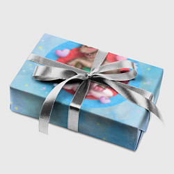 Бумага для упаковки Единорог в облаках день влюбленных, цвет: 3D-принт — фото 2