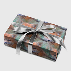 Бумага для упаковки Лисица паттерн, цвет: 3D-принт — фото 2