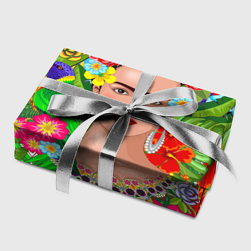 Бумага для упаковки Фрида Кало Мексика Художник Феминист 3D / 3D-принт – фото 2