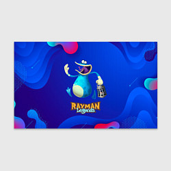 Бумага для упаковки Синий globox Rayman, цвет: 3D-принт