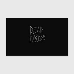 Бумага для упаковки Надпись Dead Inside, цвет: 3D-принт