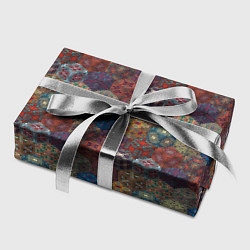 Бумага для упаковки Разноцветные Кубические Узоры, цвет: 3D-принт — фото 2