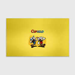 Бумага для упаковки Cuphead and Mugman Чашечки, цвет: 3D-принт