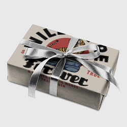 Бумага для упаковки Дикий тигр на скале, цвет: 3D-принт — фото 2