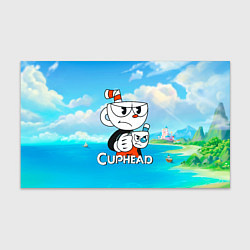 Бумага для упаковки Cuphead сердитая чашечка, цвет: 3D-принт