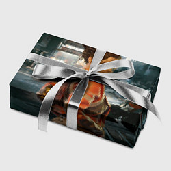 Бумага для упаковки Панам nightCity киберпанк2077, цвет: 3D-принт — фото 2