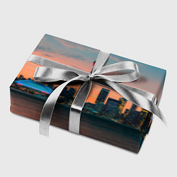 Бумага для упаковки Закат в Торонто, цвет: 3D-принт — фото 2