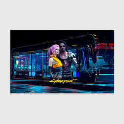 Бумага для упаковки Johnny и Vi Girl Cyberpunk2077, цвет: 3D-принт