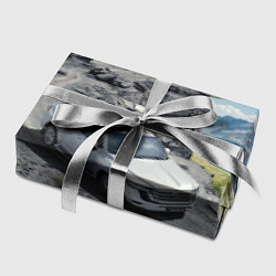 Бумага для упаковки Toyota Land Cruiser 300 Горная дорога, цвет: 3D-принт — фото 2