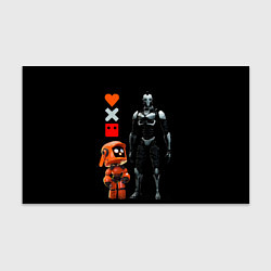 Бумага для упаковки Любовь Смерть и Роботы Love Death and Robots, цвет: 3D-принт