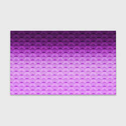 Бумага для упаковки Фиолетово-розовый геометрический узор Градиент, цвет: 3D-принт