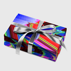 Бумага для упаковки Авангардный модный глитч, цвет: 3D-принт — фото 2