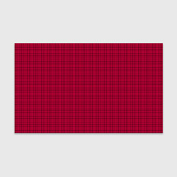 Бумага для упаковки Черно-красная мелкая клетка, цвет: 3D-принт