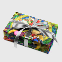 Бумага для упаковки Mario Party - Team of heroes, цвет: 3D-принт — фото 2