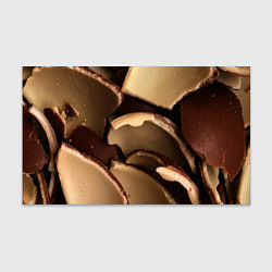 Бумага для упаковки Кусочки шоколадных яйиц, цвет: 3D-принт
