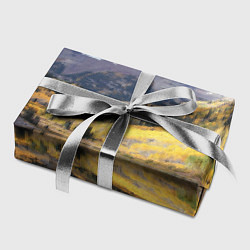 Бумага для упаковки Красивая река между гор, цвет: 3D-принт — фото 2
