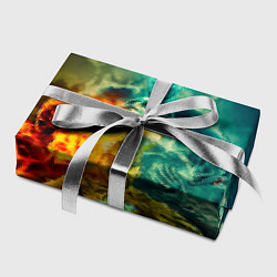 Бумага для упаковки 4 элемента - природные стихии, цвет: 3D-принт — фото 2