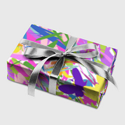 Бумага для упаковки Сочные краски лета и бабочки, цвет: 3D-принт — фото 2