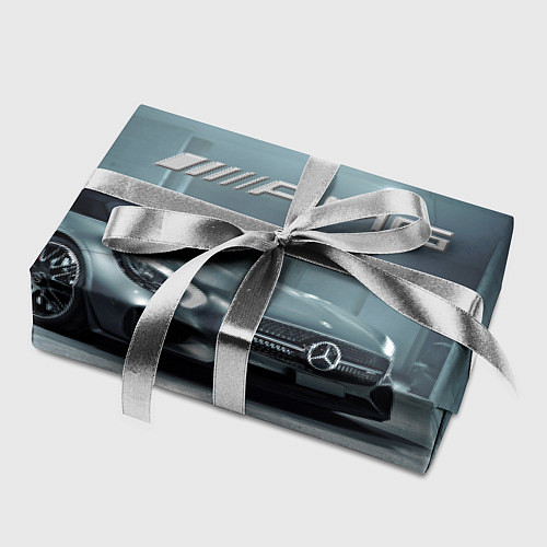 Бумага для упаковки Mercedes AMG - Motorsport / 3D-принт – фото 2