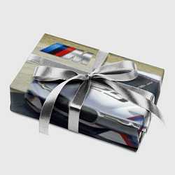 Бумага для упаковки Спортивная бэха на гоночной трассе, цвет: 3D-принт — фото 2