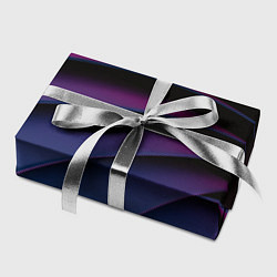 Бумага для упаковки Спиральные тёмные пластины, цвет: 3D-принт — фото 2