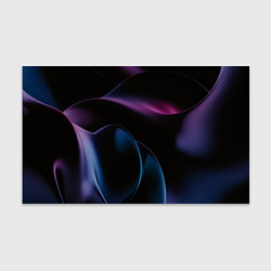 Бумага для упаковки Абстрактные фиолетовые волны, цвет: 3D-принт