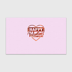 Бумага для упаковки Happy Valentines Day!, цвет: 3D-принт
