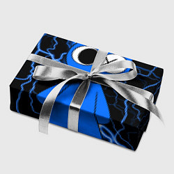 Бумага для упаковки Радужные друзья Синий молния, цвет: 3D-принт — фото 2