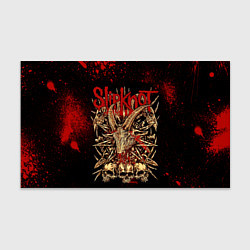 Бумага для упаковки Slipknot red black, цвет: 3D-принт